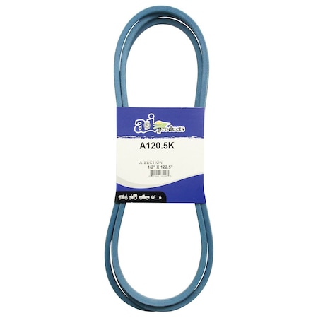 A & I Products Aramid Blue V-Belt (1/2" X 122.5") 19" x5" x1.2" A-A120.5K